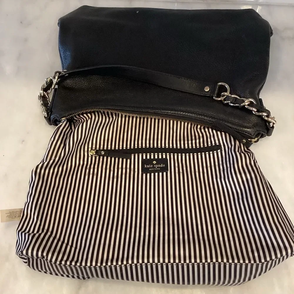 Kate Spade Bag Purse Handbag Leather Cobble Hill Serena Hobo Shoulder Bag (#1)